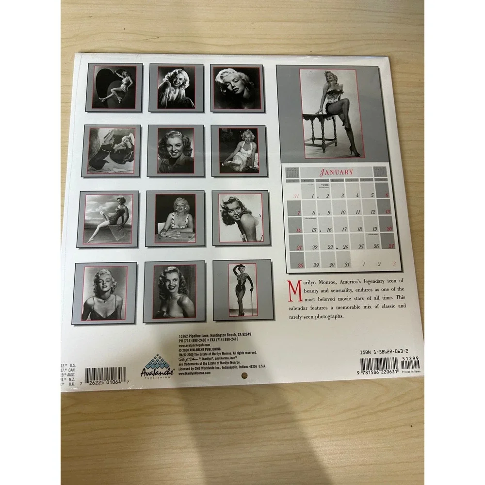 Avalanche Publishing marilyn monroe